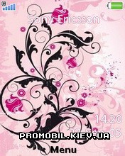   Sony Ericsson 240x320 - Pink Floral