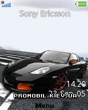   Sony Ericsson 240x320 - Black car