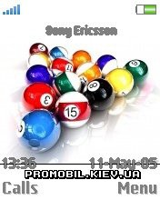   Sony Ericsson 176x220 - Pool Balls