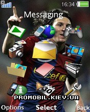   Sony Ericsson 240x320 - Lionel Messi