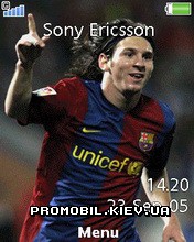   Sony Ericsson 240x320 - Lionel Messi