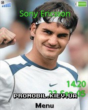   Sony Ericsson 240x320 - Roger Federer
