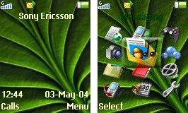   Sony Ericsson 128x160 - Green