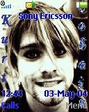   Sony Ericsson 128x160 - Kurt Cobain