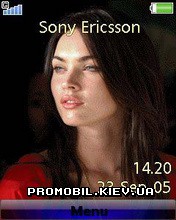 Тема для Sony Ericsson 240x320 - Megan Fox