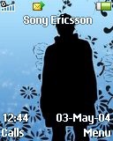   Sony Ericsson 128x160 - Blue Man