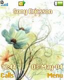   Sony Ericsson 128x160 - Flowers Abstract