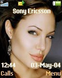   Sony Ericsson 128x160 - Angelina Joli
