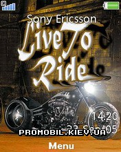   Sony Ericsson 240x320 - Live To Ride