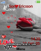   Sony Ericsson 240x320 - Rose And Heart
