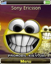 Тема для Sony Ericsson 240x320 - Big Smile