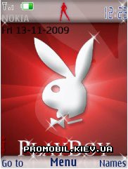   Nokia Series 40 3rd Edition - Playboy red
