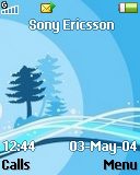   Sony Ericsson 128x160 - Winter Abstract