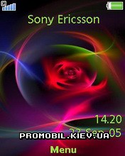  Sony Ericsson 240x320 - Colorful Abstract