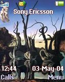 Тема для Sony Ericsson 128x160 - Salvador Dali