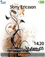  Sony Ericsson 240x320 - Tribal Butterflies