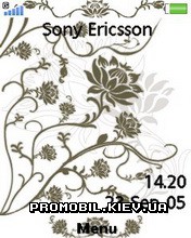   Sony Ericsson 240x320 - Tribal Flowers