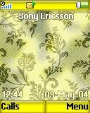 Тема для Sony Ericsson 128x160 - Wallpaper - Yellow