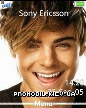  Sony Ericsson 240x320 - Zac Efron