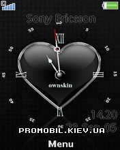   Sony Ericsson 240x320 - Swf Black Heart