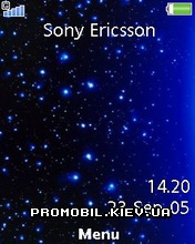   Sony Ericsson 240x320 - Blue Space