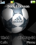   Sony Ericsson 128x160 - Ball Adidas