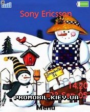   Sony Ericsson 240x320 - Snowman