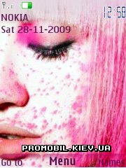   Nokia Series 40 3rd Edition - Pink girls