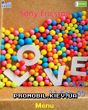   Sony Ericsson 240x320 - Candy Love