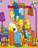   Sony Ericsson 128x160 - The Simpsons