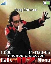   Sony Ericsson 176x220 - U2 Theme