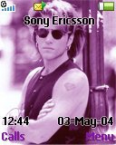   Sony Ericsson 128x160 - Bon Jovi - Purple