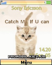   Sony Ericsson 240x320 - White Cat