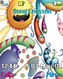   Sony Ericsson 128x160 - Crazy Sun