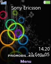   Sony Ericsson 240x320 - Rainbow Circles