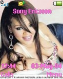   Sony Ericsson 128x160 - Rihanna