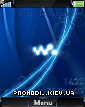   Sony Ericsson 240x320 - Walkman Deep Blue