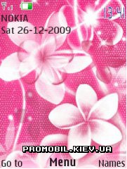   Nokia Series 40 - Pink flower
