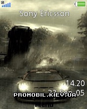   Sony Ericsson 240x320 - Black Car
