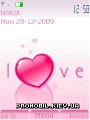   Nokia Series 40 - Pink love