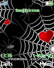   Sony Ericsson 176x220 - Web Of Love