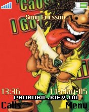   Sony Ericsson 176x220 - Bob Marley