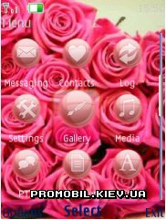   Nokia Series 40 - Pink rose