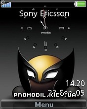   Sony Ericsson 240x320 - Smiley Clock
