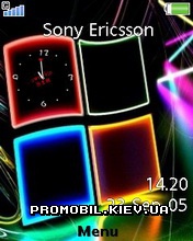   Sony Ericsson 240x320 - Windows Clock