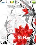  Flower  Sony Ericsson 128x160 