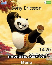 Тема для Sony Ericsson 240x320 - Kung Fu Panda