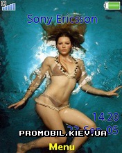     Sony Ericsson 240x320 - Jessica Biel