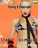   Sony Ericsson 128x160 - Gwen Stefani