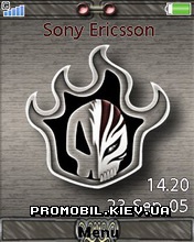 Тема для Sony Ericsson 240x320 - Bleach Logo